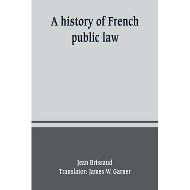 A history of French public law