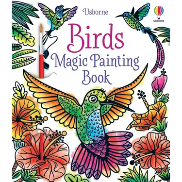 Birds Magic Painting Book