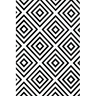 Hardcover Classic Notebook: 256 Lined Page Notebook, 7-x-10-inch, Black and White Geometric: 256 Lined Page Notebook, 7-x-10-inch, Black and White