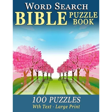 Word Search Bible Puzzle Book: 100 Puzzles for People with Dementia (Large-Print)