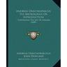 Andreas Ornithoparcus His Micrologus Or Introduction: Containing The Art Of Singing (1609)