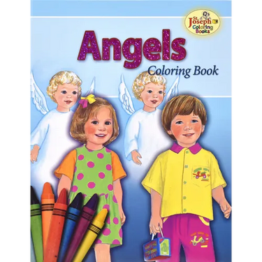 Angels Coloring Book