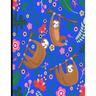 This Is My Super Cute Sloth Puzzle Book: Blue Cover Sloth Puzzle Book With 110 Pages. Tic Tac Toe, Hangman, 4 In A Row & Dots And Boxes Activities Boo