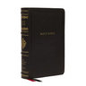 NKJV Large Print Reference Bible, Black Leathersoft, Red Letter, Comfort Print (Sovereign Collection): Holy Bible, New King James Version