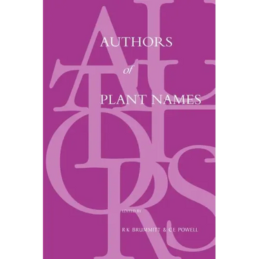 Authors of Plant Names