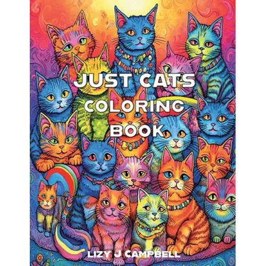 Just Cats Coloring Book