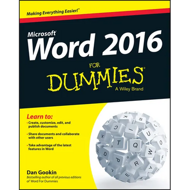 Word 2016 for Dummies