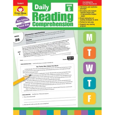 Daily Reading Comprehension, Grade 6 Teacher Edition