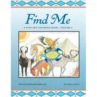 Find Me: A Fine Art Coloring Book - Volume 2