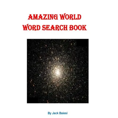 Amazing World Word Search Book: 51 Puzzles with 36 Hidden Words