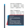 Deep Learning, an introduction with two nice short examples