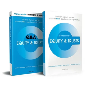 Equity and Trusts Revision Concentrate Pack: Law and Revision Study Guide