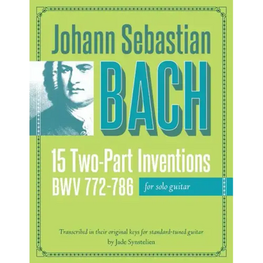 Johann Sebastian Bach: 15 Two-Part Inventions for Solo Guitar