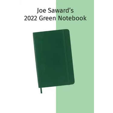 Joe Saward's 2022 Green Notebook