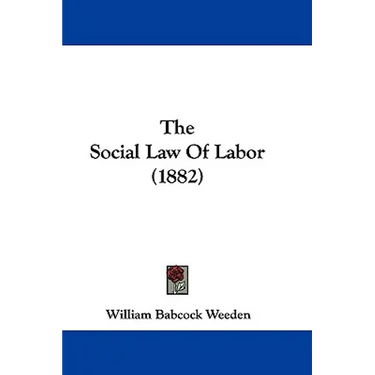 The Social Law Of Labor (1882)