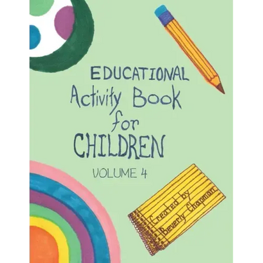 Educational Activity Book for Children Volume 4