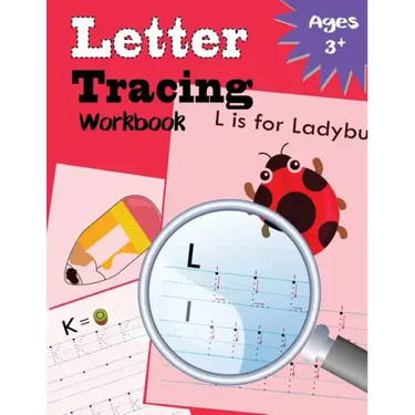 Letter Tracing Workbook: Kindergarten Tracing Workbook