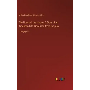 The Lion and the Mouse; A Story of an American Life, Novelized from the play: in large print