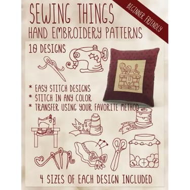 Sewing Things Hand Embroidery Patterns