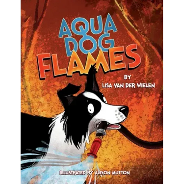 Aqua Dog Flames