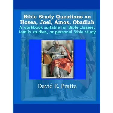 Bible Study Questions on Hosea, Joel, Amos, Obadiah: A workbook suitable for Bible classes, family studies, or personal Bible study