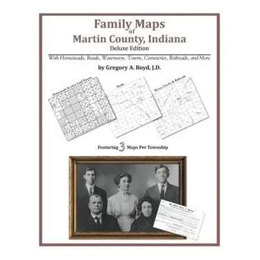 Family Maps of Martin County, Indiana
