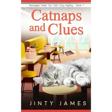 Catnaps and Clues: A Norwegian Forest Cat Café Cozy Mystery - Book 7