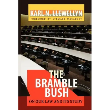 The Bramble Bush: On Our Law and Its Study