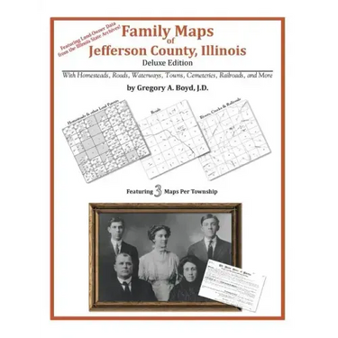 Family Maps of Jefferson County, Illinois