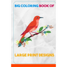 Big Coloring Book of Large Print Designs: (Premium Adult Coloring Books) (Volume 30)