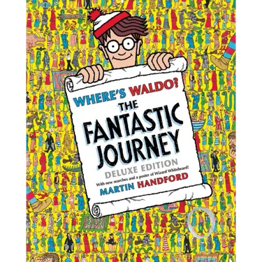 Where's Waldo? the Fantastic Journey: Deluxe Edition with New Searches and Collectible Poster (a Hidden Object Activity Book with Search & Find Puzzle