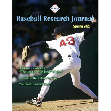 Baseball Research Journal (Brj), Volume 49 #1