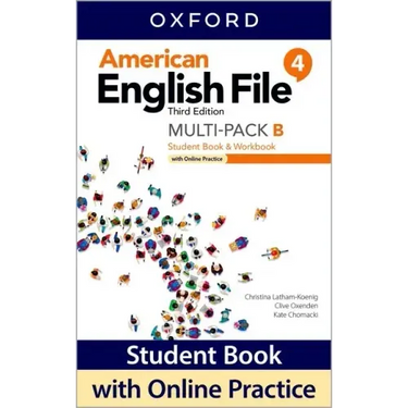 American English File 3e Multipack 4b Pack