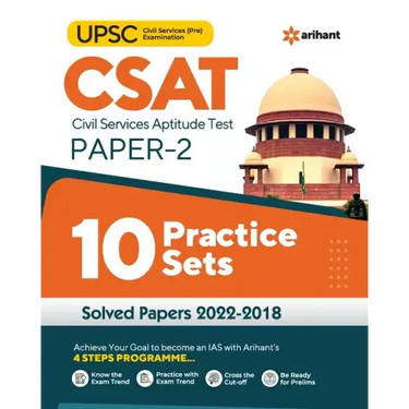 10 Practice Sets UPSC CSAT Civil Services Aptitude Test Paper 2 2023