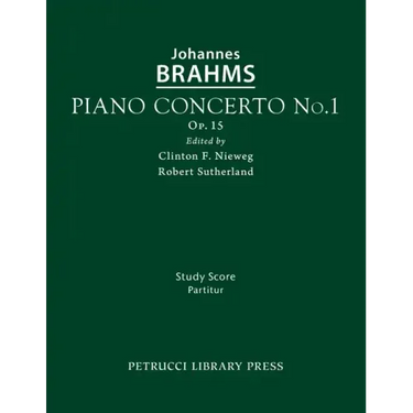 Piano Concerto No.1, Op.15: Study score
