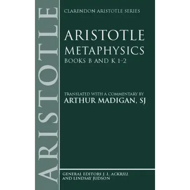 Metaphysics: Books B and K 1-2