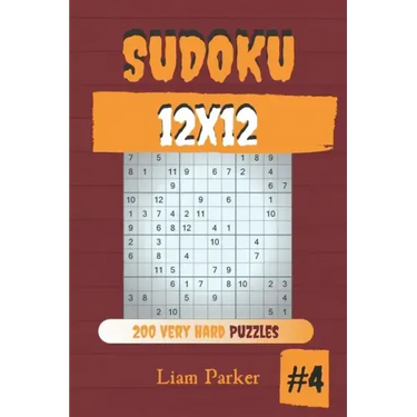 Sudoku 12x12 - 200 Very Hard Puzzles vol.4
