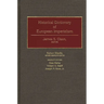 Historical Dictionary of European Imperialism