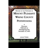 History of the Township of Mount Pleasant, Wayne County, Pennsylvania: A Discourse Delivered on Thanksgiving Day, November 22, 1855