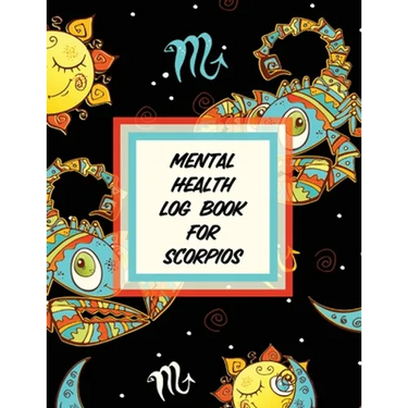 Mental Health Log Book For Scorpios