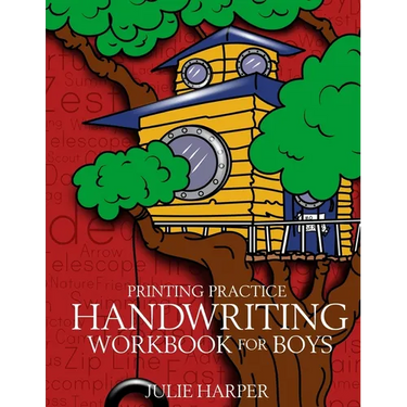 Printing Practice Handwriting Workbook for Boys