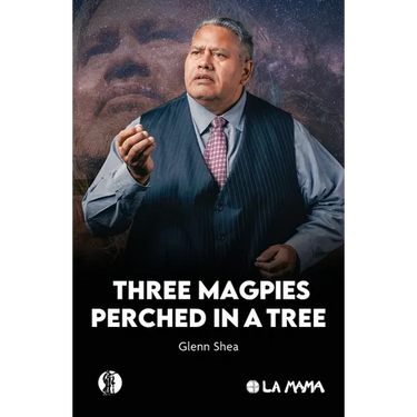Three Magpies Perched in a Tree