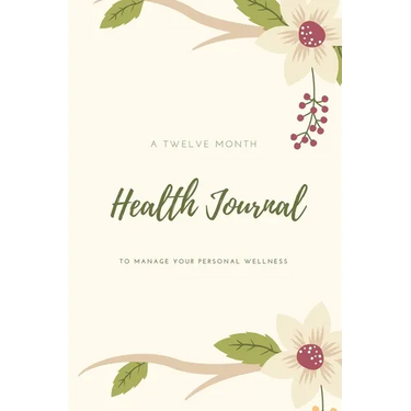 Health Journal: Daily Record & Track Medical, Dental, Food, Exercise, Weight, Mental, Fitness, Mood, Diet Log Book, Every Day Life, Tracker, Gift, Pla