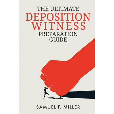 The Ultimate Deposition Witness Preparation Guide
