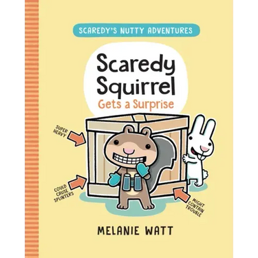 Scaredy Squirrel Gets a Surprise: (A Graphic Novel)