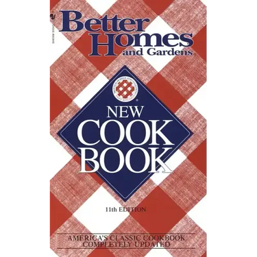 Better Homes and Gardens New Cook Book