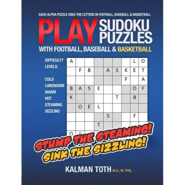 Play Sudoku Puzzles with Football, Baseball & Basketball