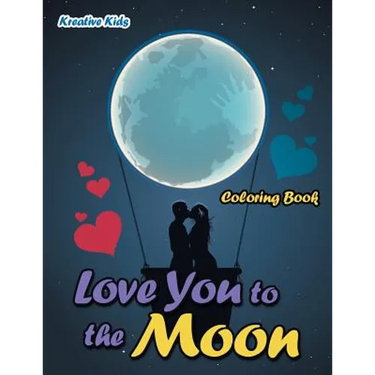 Love You to the Moon Coloring Book