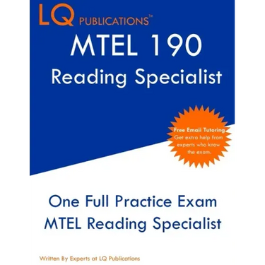 MTEL Reading Specialist: One Full Practice Exam - Free Online Tutoring - Updated Exam Questions
