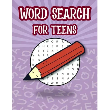 Word Search For Teens: Fun Brain Teasers Book For Teens, Search And Find Puzzles For Kids, Teen Word Search Puzzle Book
